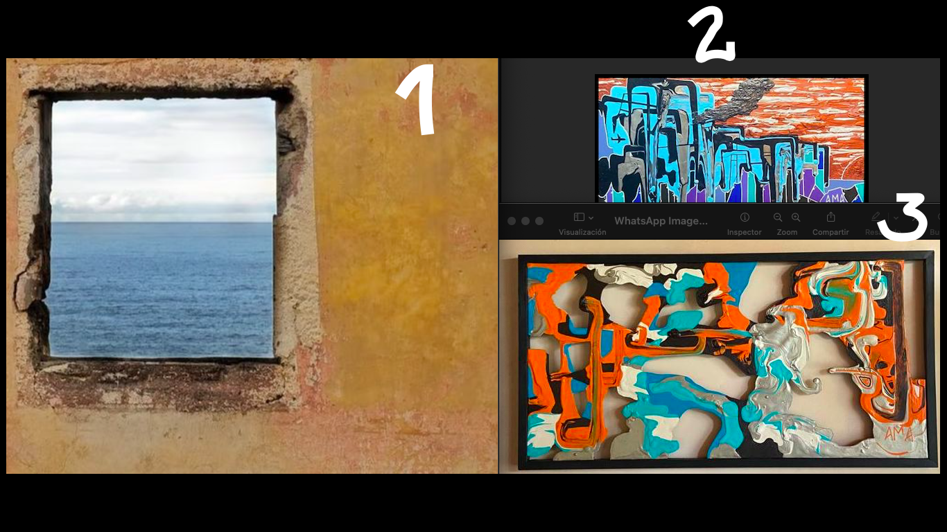3 moments of the image