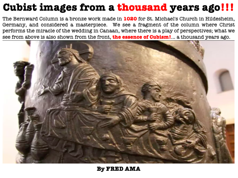 Cubist images from a thousand years ago!!!