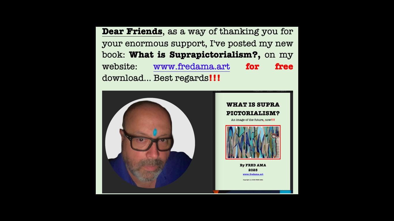 My Book: What is Suprapictorialism? …available for free download !!!