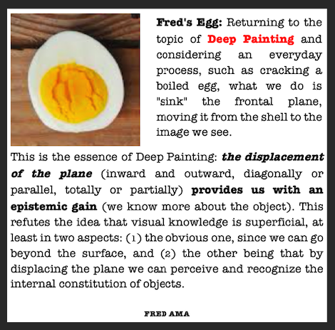 Fred`s Egg: The essence of Deep Painting